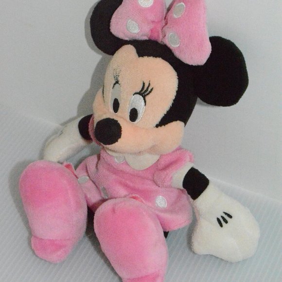 Disney Store Minnie Mouse Plush Bean Bag Plush Toy - Picture 3 of 8